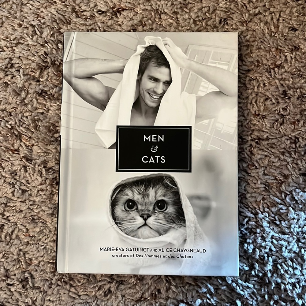 Brand New “Men & Cats” Book